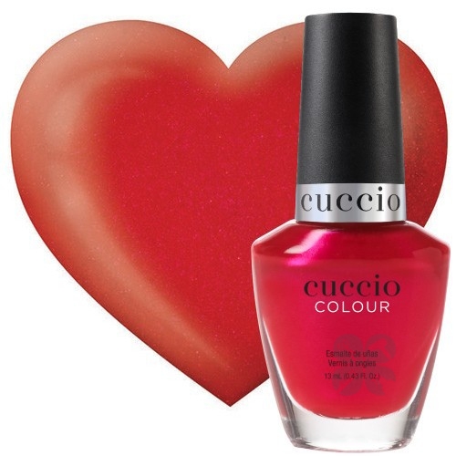 Cuccio Red Lights In Amsterdam лак для ногтей №6017, 13 мл