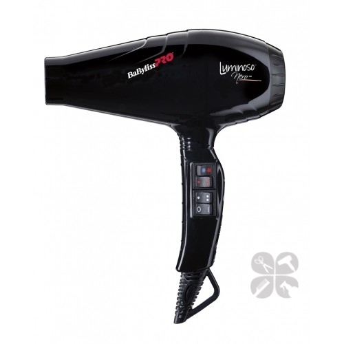Фен для волос Babyliss Luminoso Ionic 6350IBE 2100W черный