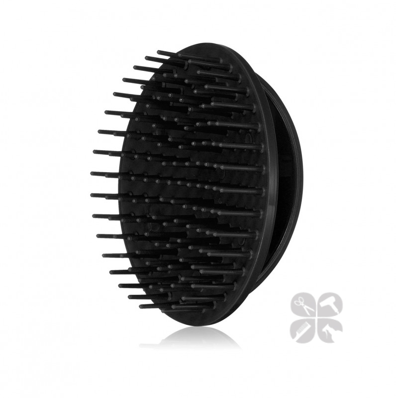 Denman Brush D6 Original Be Bop Scalp Massager & Shower Brush Black щетка для шампунирования черная