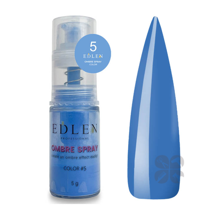 Edlen Ombre Spray Color Спрей для эффекта омбре №005 Голубой, 5 мл