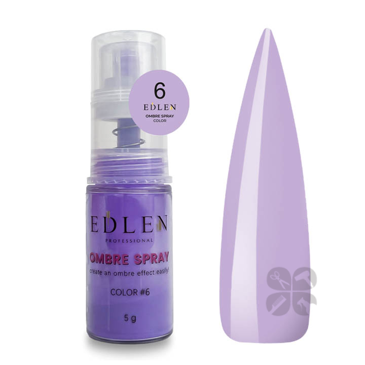 Edlen Ombre Spray Color Спрей для эффекта омбре №006 Лиловый, 5 мл