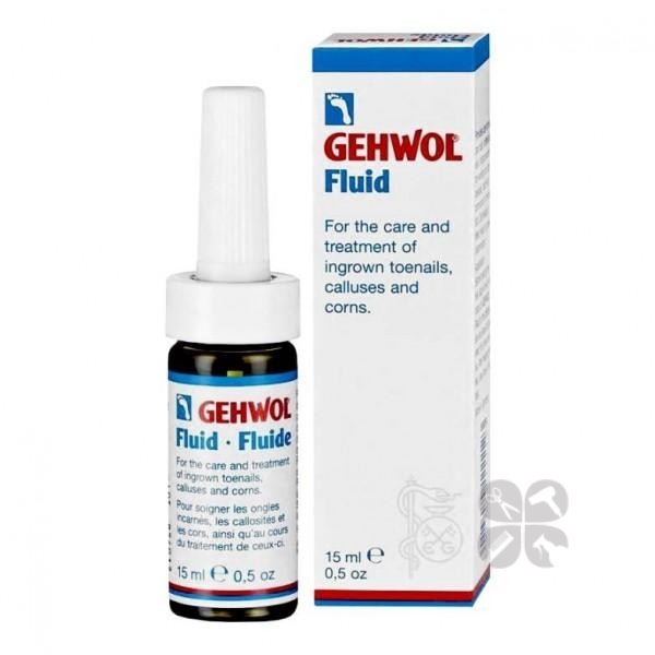 Gehwol Fluid Флюид средство для ухода за загрубевшей кожей вокруг ногтей и лечения вросших ногтей, 15 мл