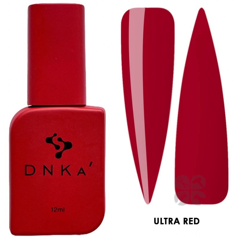 DNKa gel polish Ultra Red гель лак классический красный, 12 мл