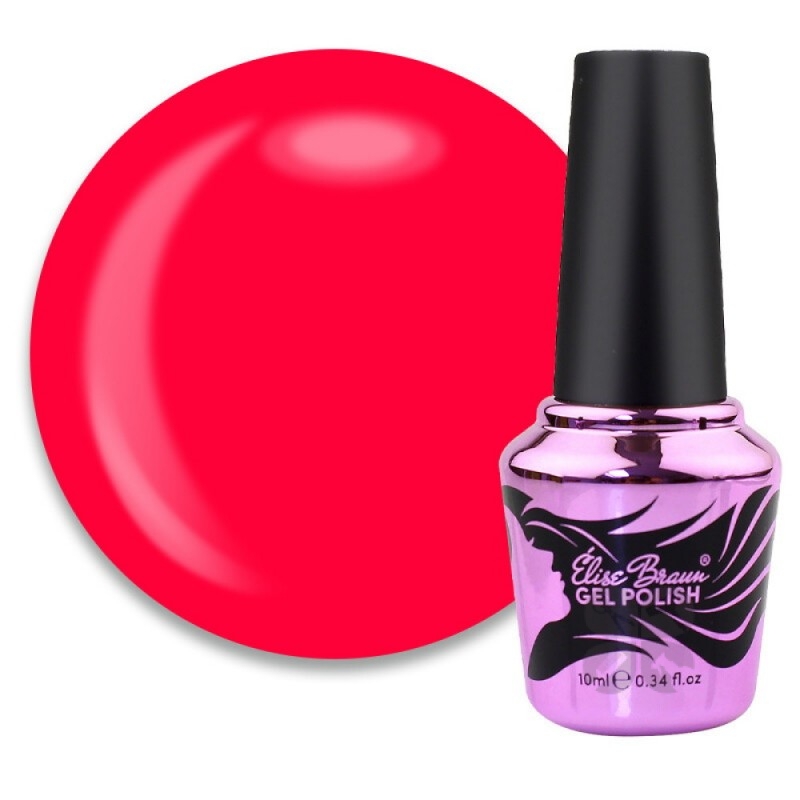 Elise Braun gel polish гель лак амарант №013, 10 мл