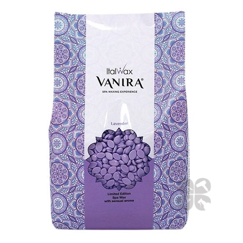 ItalWax VANIRA Горячий пленочный воск в гранулах Лаванда, 1000 г