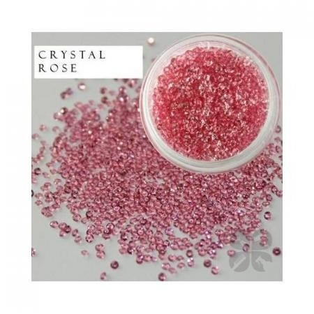 Хрустальная крошка Dark Pink, 200 шт