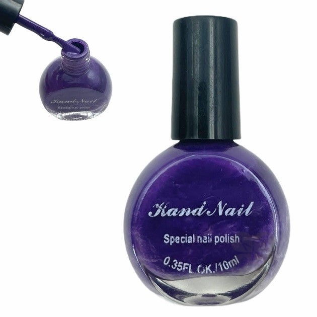 Kand Nails лак - краска для стемпинга темно - синий, 10 мл