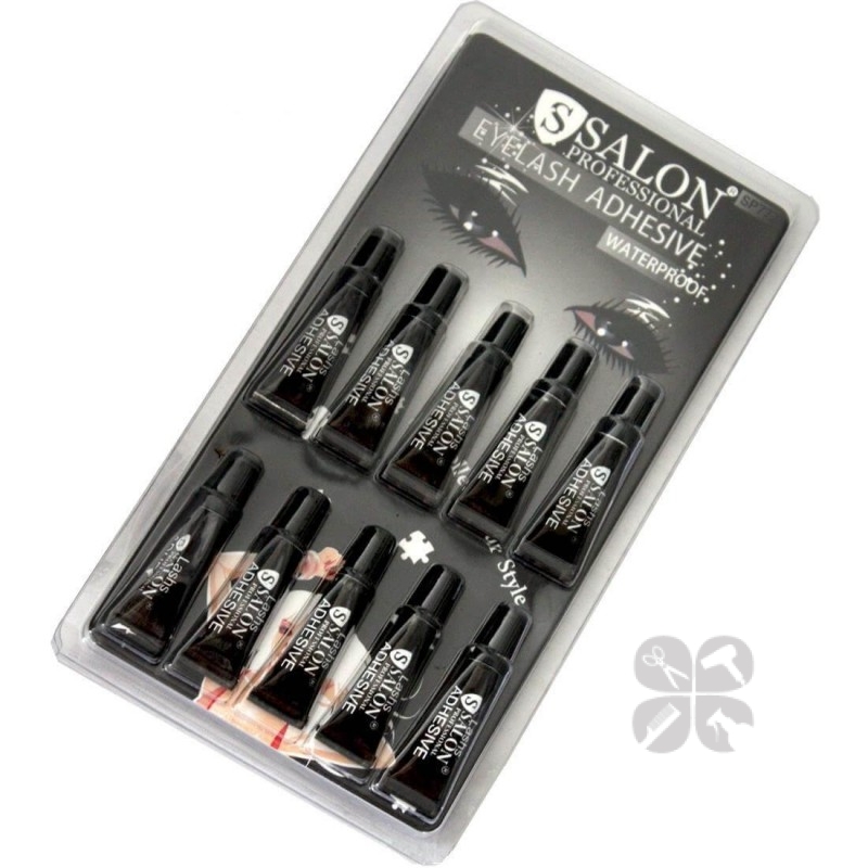 Salon Professional клей для ресниц черный, 1 гр Упаковка (10 шт)