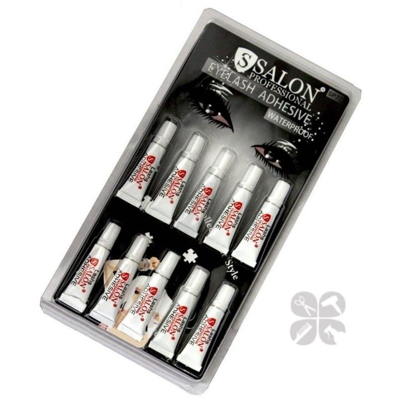 Salon Professional клей для ресниц прозрачный, 1 гр Упаковка (10 шт)