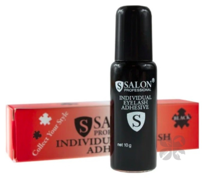 Salon Professional клей для ресниц черный, 10 мл