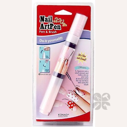 Konad 2 Way Nail Art Pen фиолетово-перламутровый
