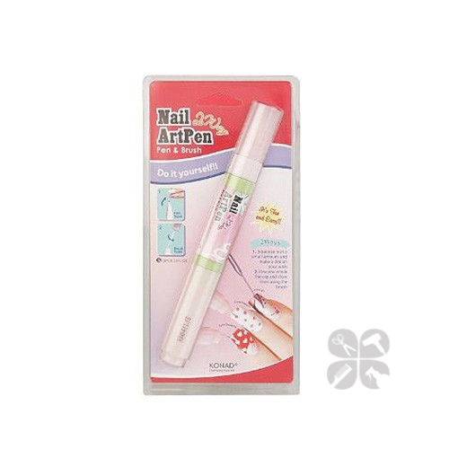 Konad 2 Way Nail Art Pen зеленая пастель