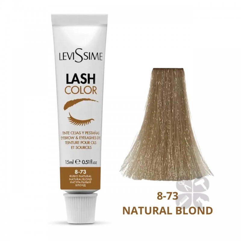 Levissime Lash Color Краска для бровей и ресниц 8-73 натуральный блонд, 15 мл
