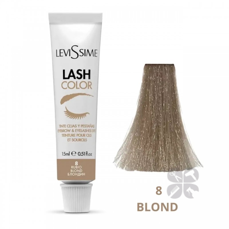 Levissime Lash Color Краска для бровей и ресниц 8 блонд, 15 мл