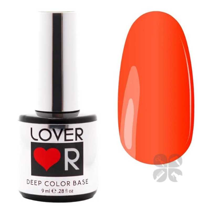 Lover Deep Color Base Камуфлирующая база насыщенно оранжевая №D009, 9 мл