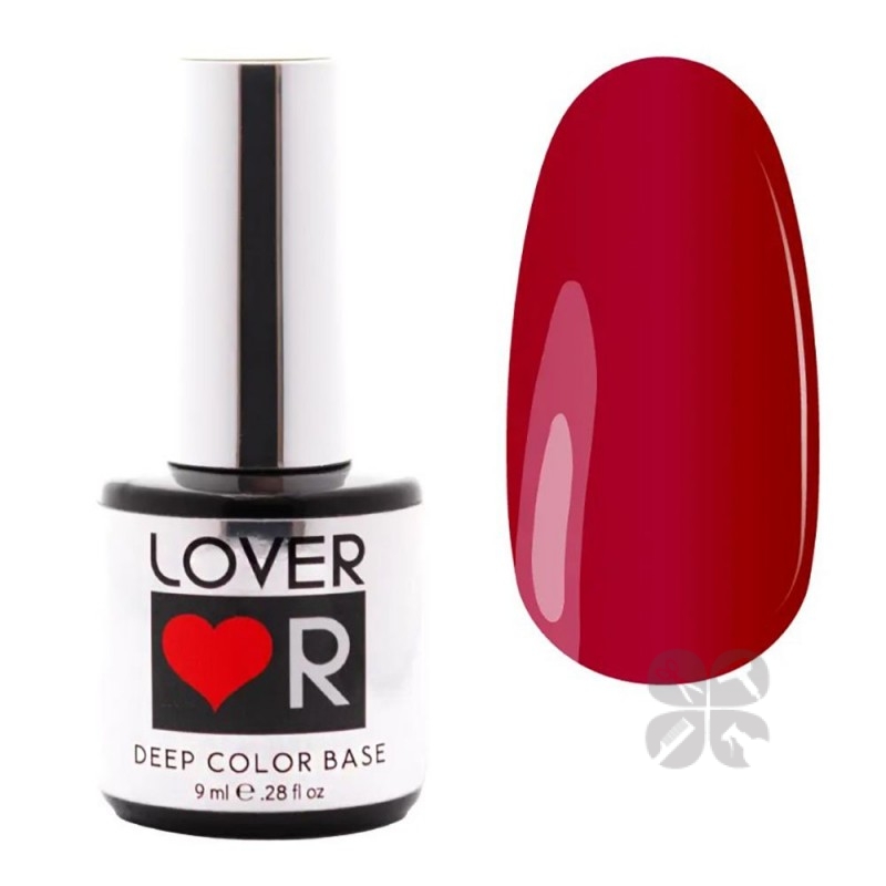 Lover Deep Color Base Камуфлирующая база насыщенно красная №D010, 9 мл