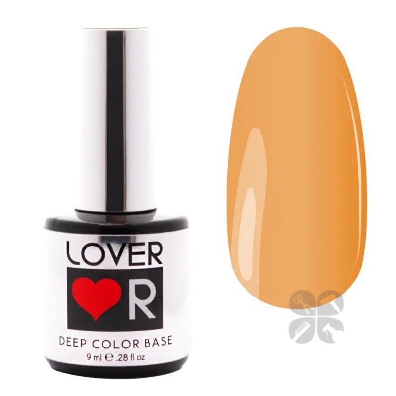 Lover Deep Color Base Камуфлирующая база бледно горчичная №D011, 9 мл