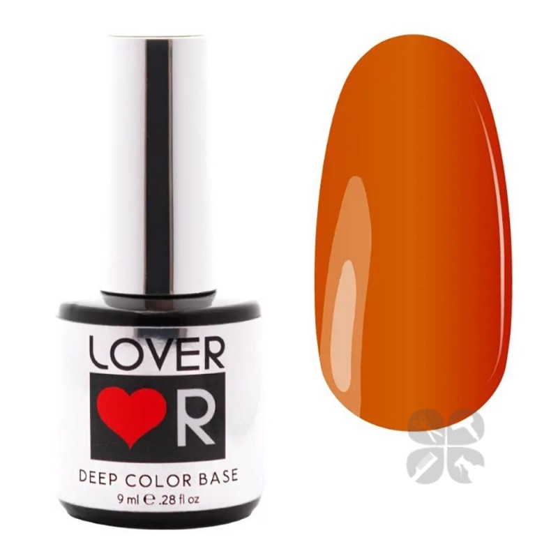 Lover Deep Color Base Камуфлирующая база темно-оранжевая №D013, 9 мл