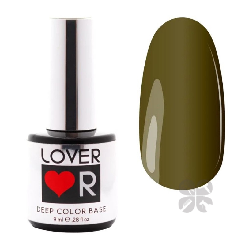 Lover Deep Color Base Камуфлирующая база болотно-зеленая №D029, 9 мл