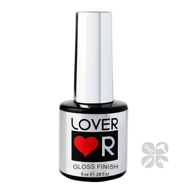 Lover Gloss Finish Rubber Top каучуковый топ для гель-лака, 30 мл