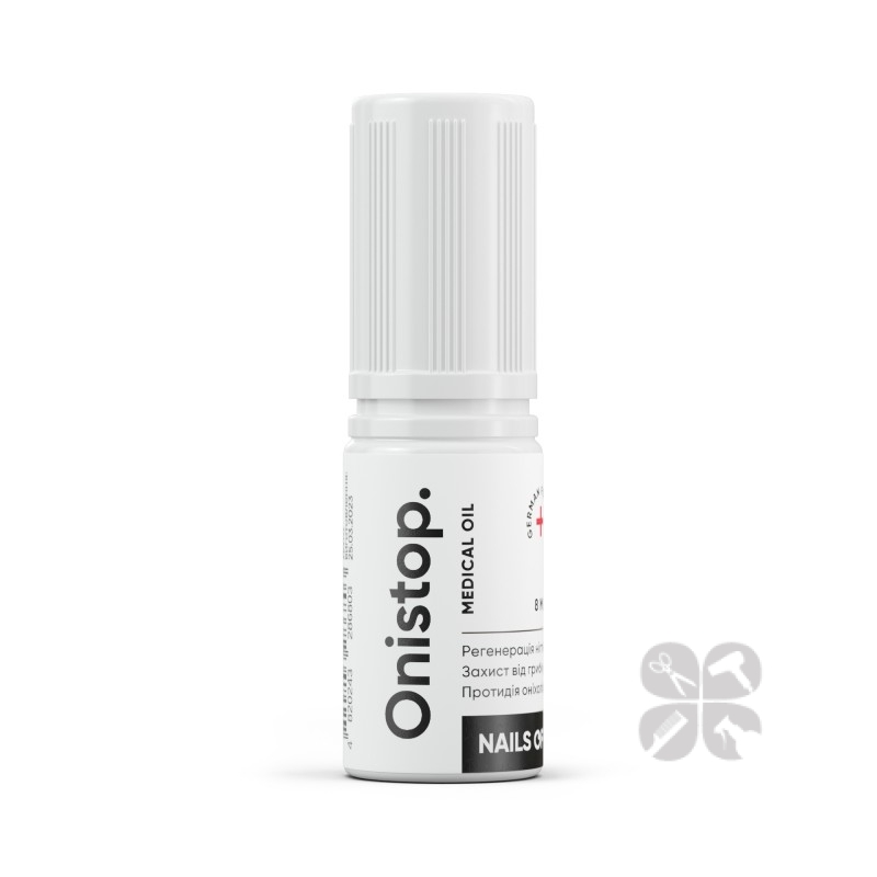 Nails Of The Day Onistop Medical Oil Масло для ногтей и кожи для лечения онихолизиса, 8 мл