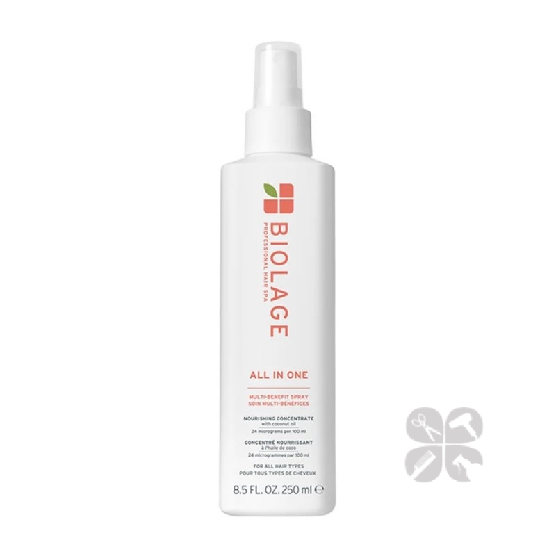 Matrix Biolage All-In-One Coconut Infusion Multi-Benefit Spray Мультифункциональный спрей-уход с кокосовым маслом для всех типов волос, 250 мл