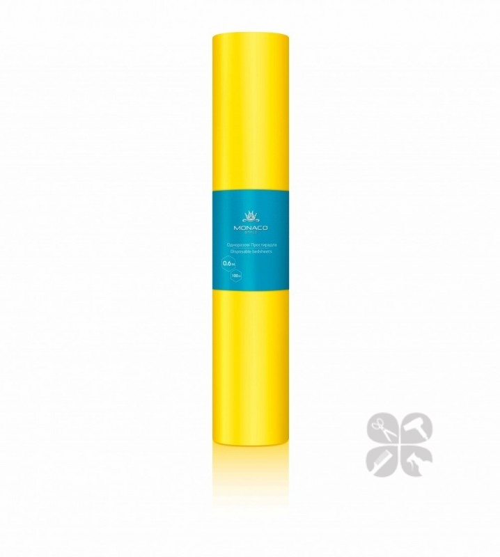 Monaco Style простынь одноразовая 60*100 рулон желтая