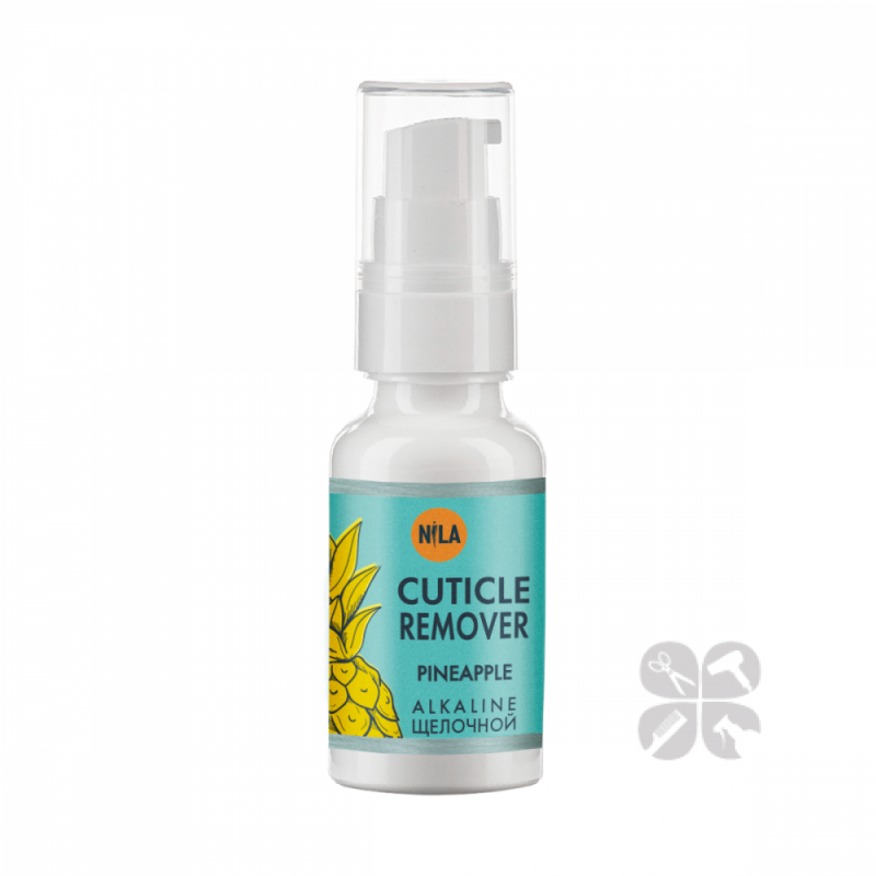 Nila Cuticle remover Щелочное средство для удаления кутикулы Ананас, 30 мл
