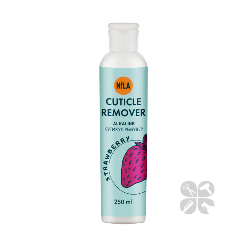 Nila Cuticle remover Щелочное средство для удаления кутикулы Клубника, 250 мл