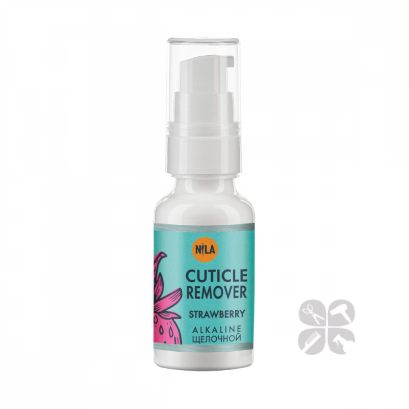 Nila Cuticle remover Щелочное средство для удаления кутикулы Клубника, 30 мл