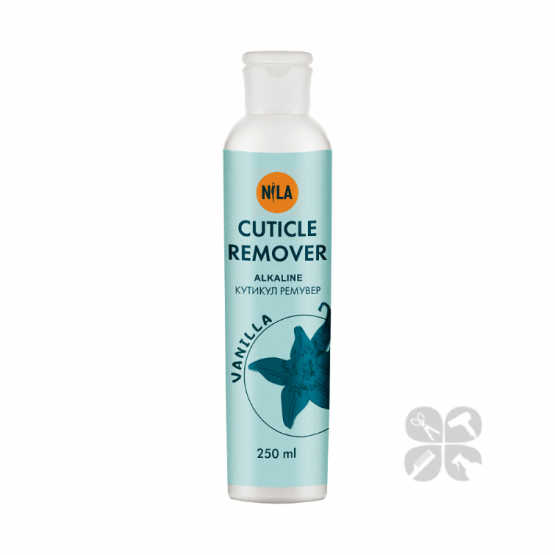 Nila Cuticle remover Щелочное средство для удаления кутикулы Ваниль, 250 мл