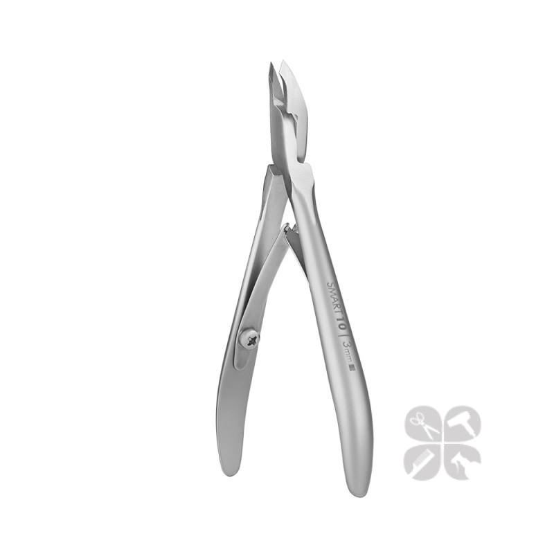 Staleks PRO Smart Сталекс кусачки профессиональные для кожи КМ-00 3 мм NS-10-3