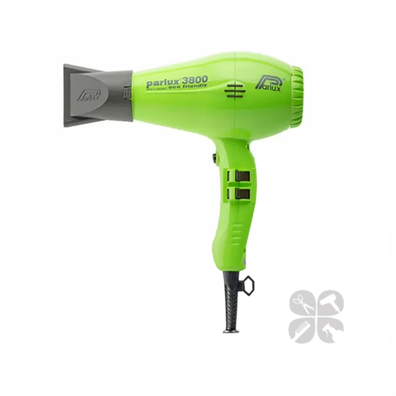 Фен для волос Parlux 3800 eco friendly зеленый 2100W