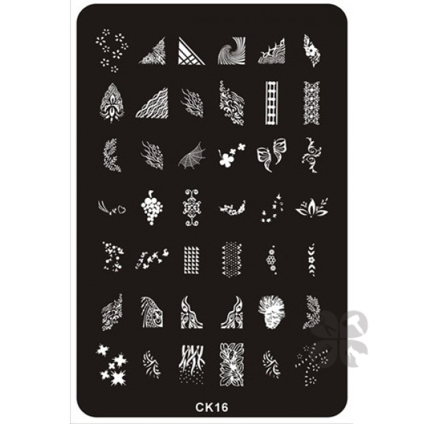 Пластина для стемпинга СК16