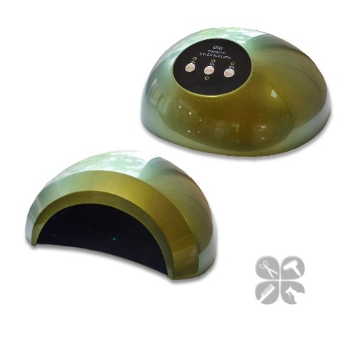 Powerful UV/LED лампа 48W оливковая