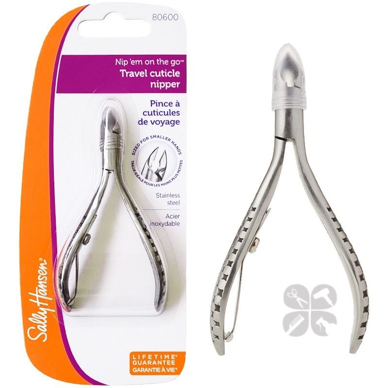 Sally Hansen Travel Cuticle Nipper Профессиональные мини-кусачки для кутикулы