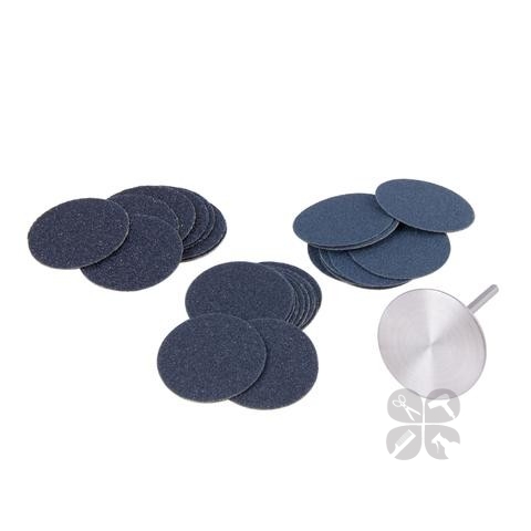 Nail file max шлифовальная основа-диск 20 мм и одноразовые файлы 30 шт