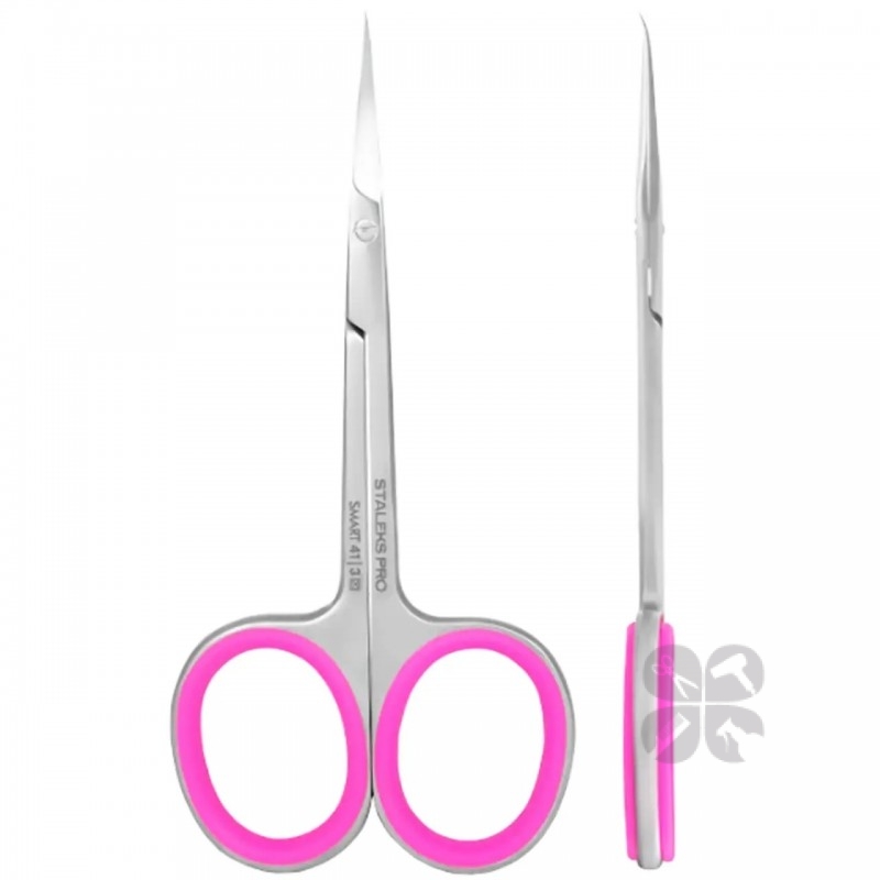 Staleks PRO Smart Сталекс ножницы профессиональные для кутикулы 25 мм 41 Type 3 SS-41/3