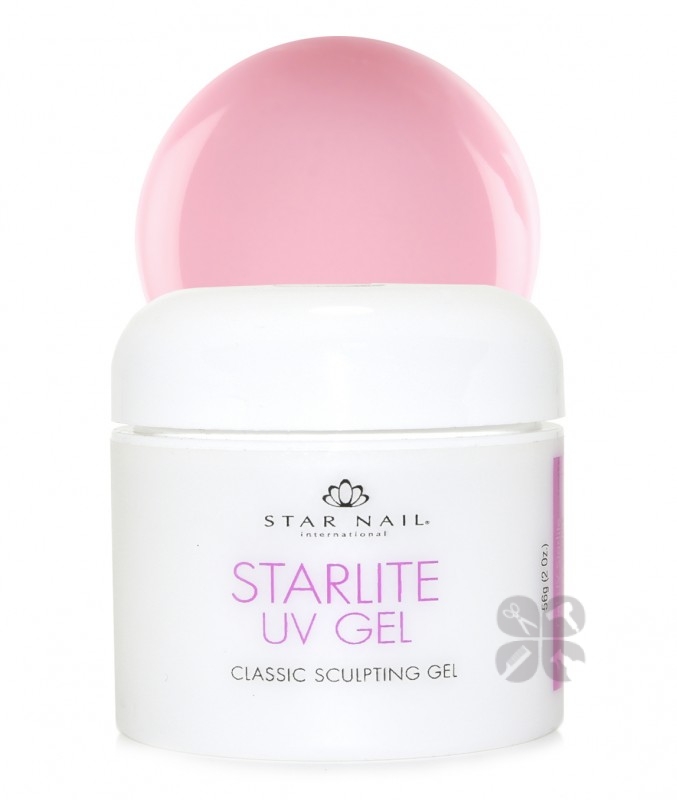 Star Nail гель моделирующий розовый, 60 мл