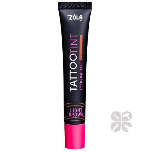 ZOLA Tattoo Tint краска для бровей и ресниц Light Brown, 15 мл