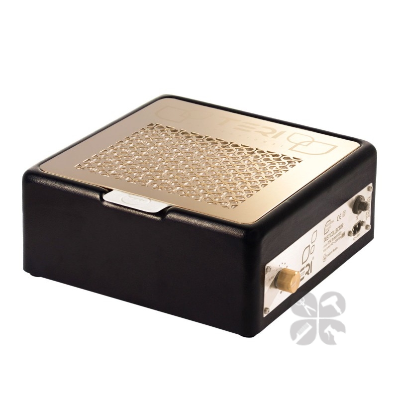 Teri вытяжка для маникюра с фильтром Turbo M 90 Вт Black/Gold