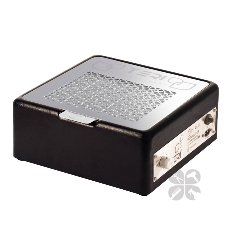 Teri вытяжка для маникюра с фильтром Turbo M 90 Вт Black/Silver
