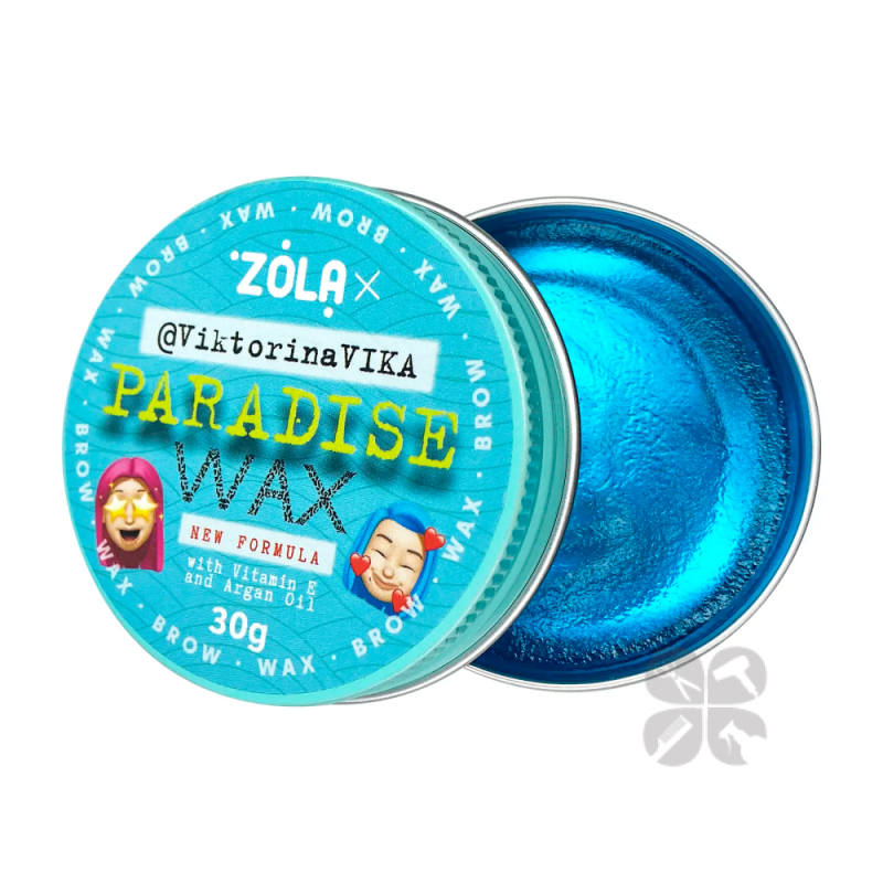 Zola Viktorina Vika воск для бровей Paradise wax with vitamin E and argan oil, 30 г